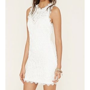 Lowest 🔥: Forever 21: Lace Dress w/ Cord Detail